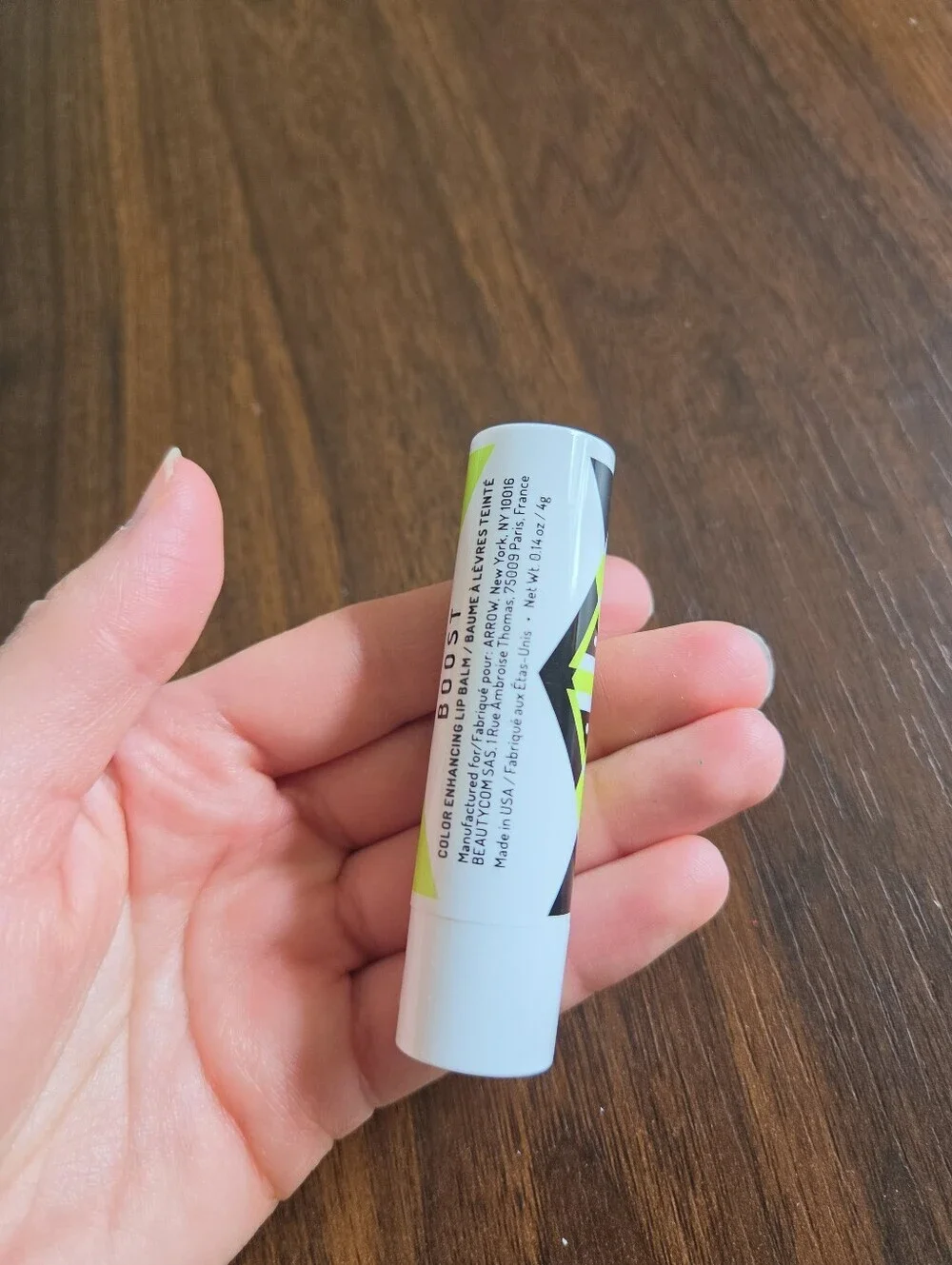 Arrow Boost Color Enhancing Lip Balm 0.14oz PH Color Changing NWOB Rare Birchbox
